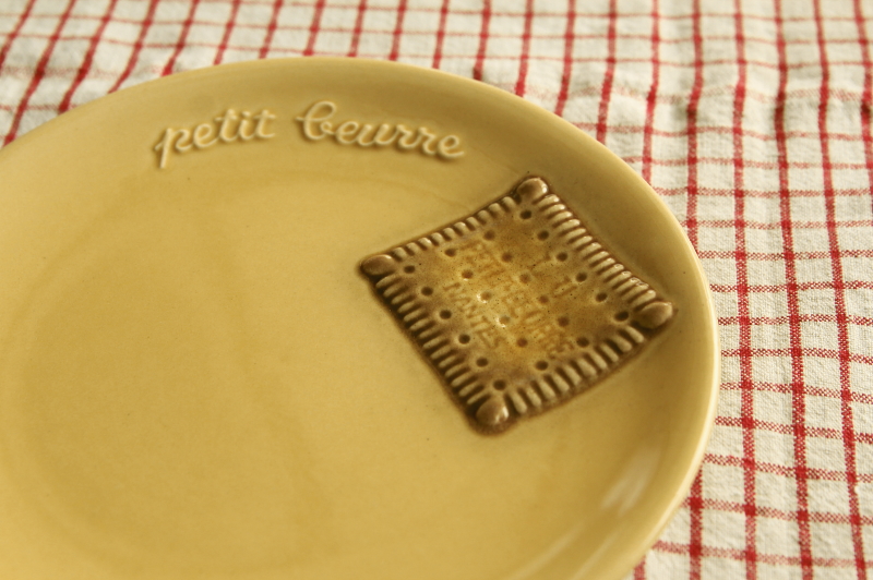 アンティークプレート LU フランス petit beurre ビスケット 