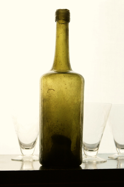 アンティークワインボトル フランス 18世紀 【Antiques Truffle 京都 鹿ケ谷】
