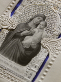 アンティークカニヴェcanivet ホーリーカード 小聖画　フランス　イギリス　カトリック　キリスト教　イエス　マリア