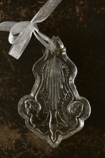 アンティークガラスオーナメント 天使 フランス 20170224 【Antiques
