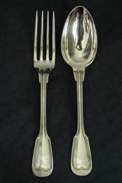 中古】Christofle(クリストフル) 家庭用4点ティーセット ch-125