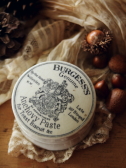 アンティーク陶器ジャー　クリームジャー　アンチョビ　イギリス burgess's genuine anchovy paste