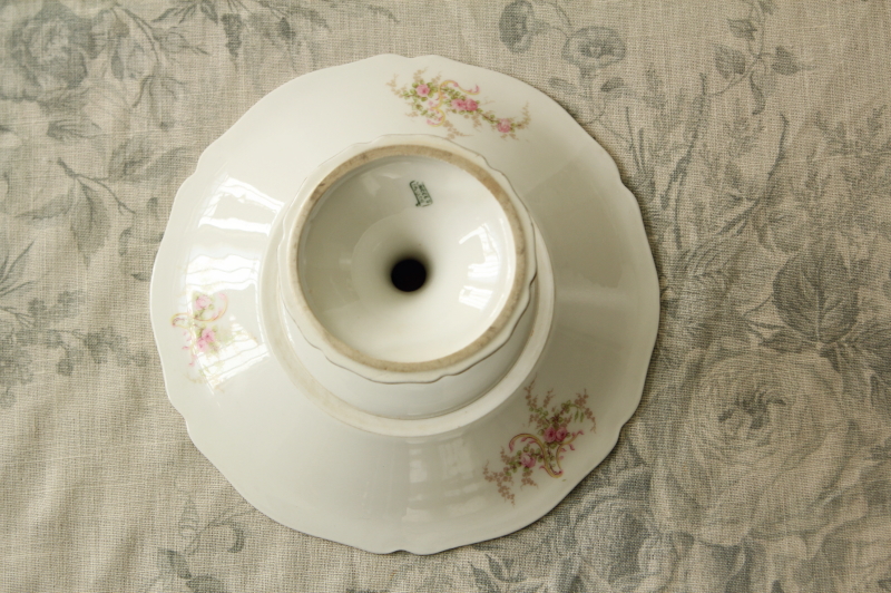 アンティークリモージュ　コンポティエール　コンポート　limoges bernardaud　フランス