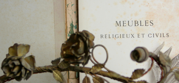 アンティークリトグラフプリント 19世紀フランス家具 カトリック ルイ13世 ルイ14世 ルイ15世 ルイ16世 MEBLES RELIGIEUX ET CIVILS