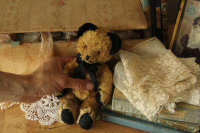 アンティークスーティータイプベア テディベア クマぬいぐるみ 東欧