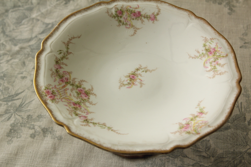 アンティークリモージュ　コンポティエール　コンポート　limoges bernardaud　フランス