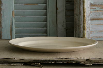 アンティークオーバルプレート フランス SARREGUEMINES CHOISY-LE -ROI