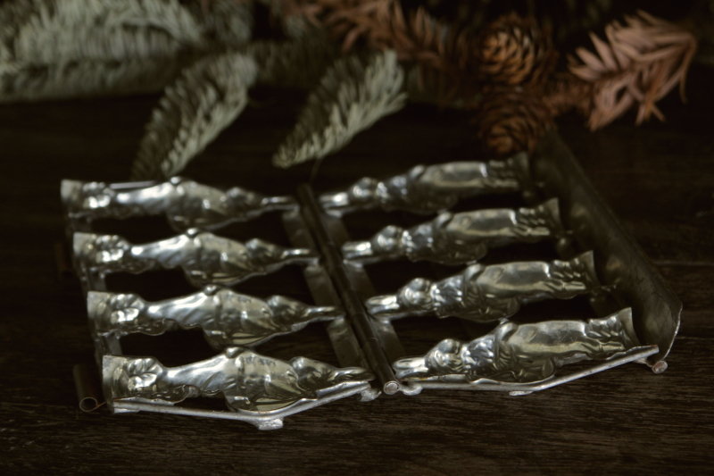 アンティークチョコレートモールド ドイツ うさぎ イースターバニー