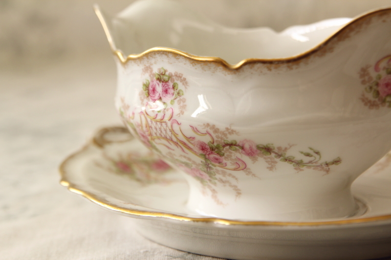 アンティークリモージュ　limoges bernardaud　フランス　ソーシエール