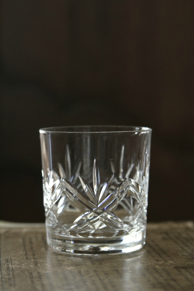 ヴィンテージクリスタルロックグラス　アンティーククリスタルグラス　スコッチウイスキー　thomas_webb　edinburgh_crystal イギリス