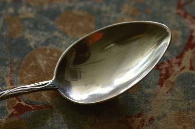other - アンチコ ANTIKO 800 ティースプーン シルバー 薔薇モチーフ ドイツ VINTAGE GERMAN ''ANTIKO'' 800 SILVER TEA/COFFEE ROSE PATTERN