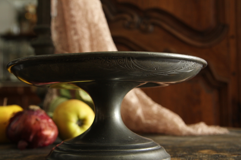 アンティークピューターコンポート walkerandhall ウォーカー