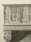 アンティークリトグラフプリント　19世紀フランス家具　カトリック　ルイ13世　ルイ14世　ルイ15世　ルイ16世　MEBLES RELIGIEUX ET CIVILS 　アンティーク雑貨