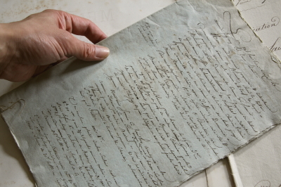 アンティーク古文書 紙もの フランス カリグラフィー 【Antiques