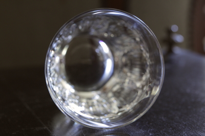 アンティークwalterford ウォーターフォード クリスタルグラス ロック