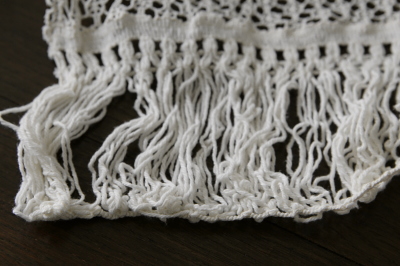 フレンチ コットン アンティーク レースカーテン フレンチ コットン アンティーク レースカーテン 1cm刻み