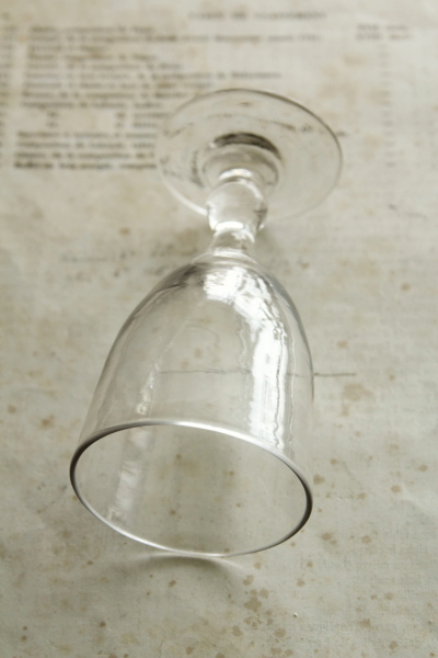 吹きガラス　フランス 18世紀 フランス 手吹きガラスのピッチャー / Hand Blown Glass