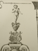 アンティークリトグラフプリント　19世紀フランス家具　カトリック　ルイ13世　ルイ14世　ルイ15世　ルイ16世　MEBLES RELIGIEUX ET CIVILS 　アンティーク雑貨