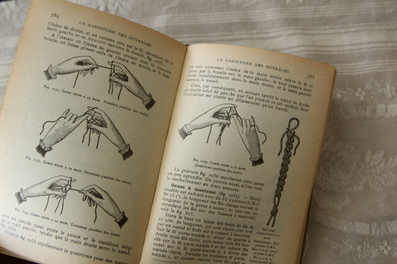 DMC ENCYCLOPEDIE DES OUVRAGES DE DAMES（手芸百科事典） 小