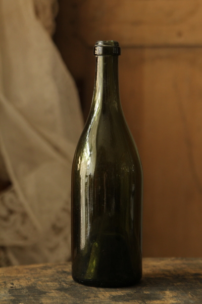 アンティークワインボトル フランス ガラス瓶 20170719 【Antiques