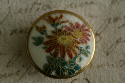 アンティーク薩摩ボタン さつま イギリス 和骨董 【Antiques