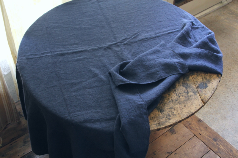 貴重 フランス アンティーク 藍染め テーブルクロス リネン パッチワーク 特大 貴重 フランス アンティーク 藍染め テーブルクロス リネン パッチ