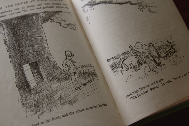 AeB[NubN@Ï@CMX@A.A.MILNE@~@v[ɂƁ@THE HOUSE AT POOH CORNER