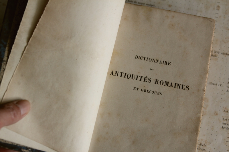 AeB[NT@Ï@tX@[}AeB[N@Dictionnaire des Antiquites Romaines