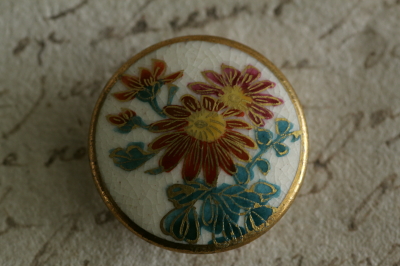 アンティーク薩摩ボタン さつま イギリス 和骨董 【Antiques