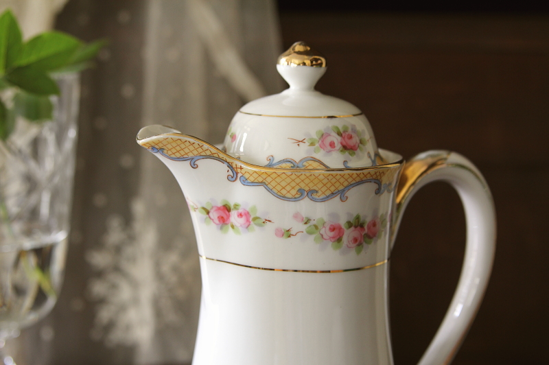NORITAKE ダイヤモンド ノリタケポット金彩煙突 オルフェウス