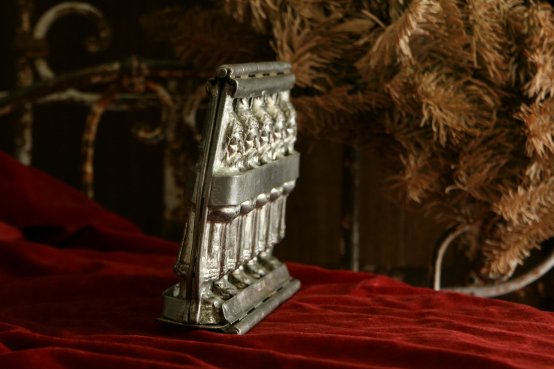 アンティークチョコレートモールド サンタクロース ドイツ 20161101