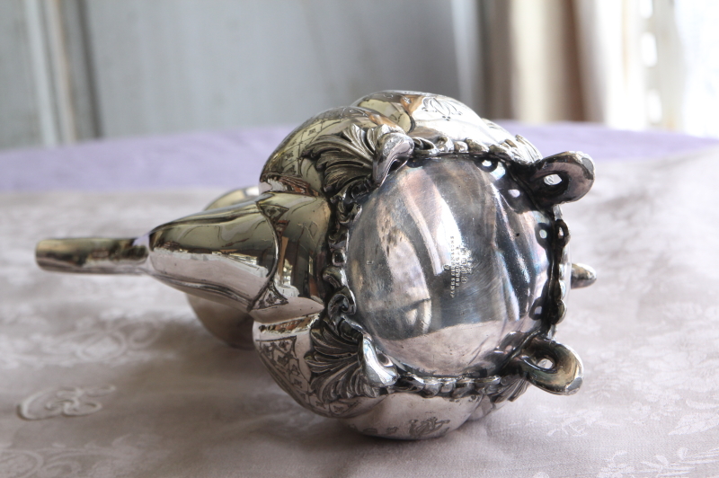 アンティークシルバーコーヒーポット イギリス JAMES DIXON & SONS