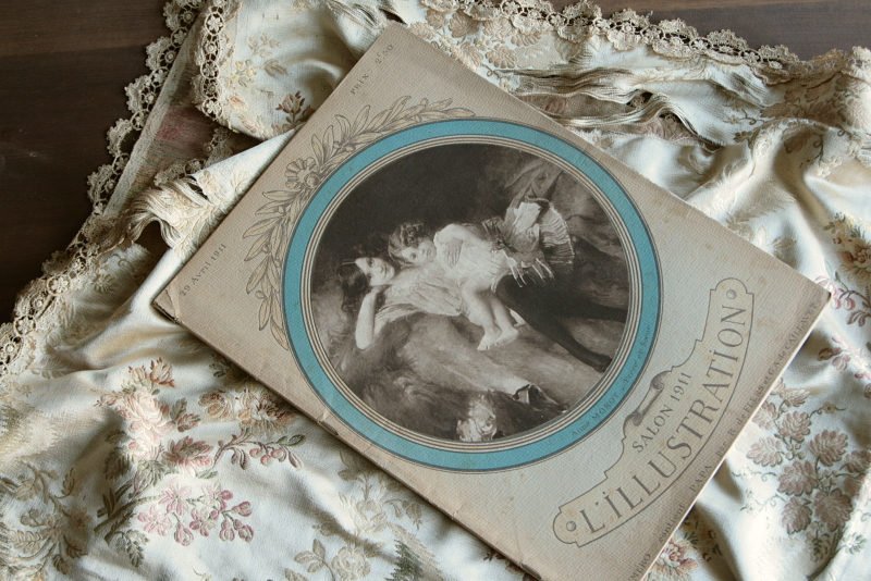 アンティーク雑誌 フランス 古書 L'ILLUSTRATION 【Antiques