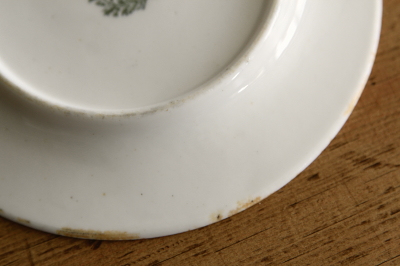 アンティークケーキプレート　イギリス　copeland and garrett spode