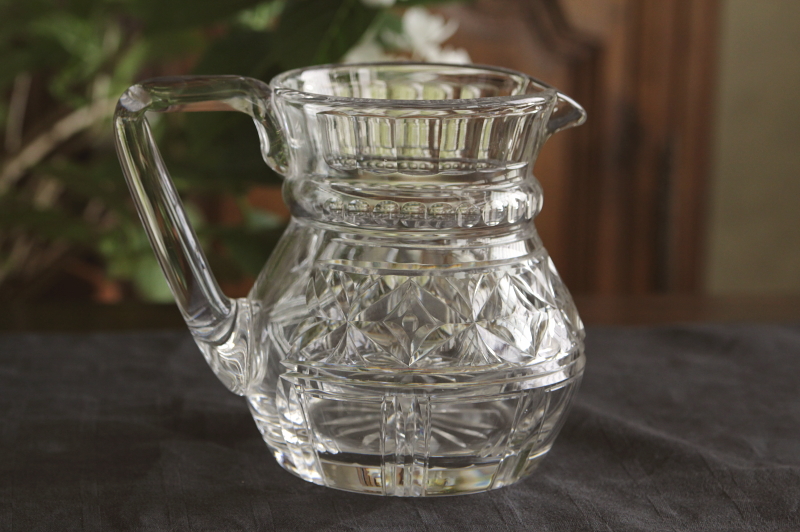 アンティークスチュアート STUART クリスタルガラス ジャグ