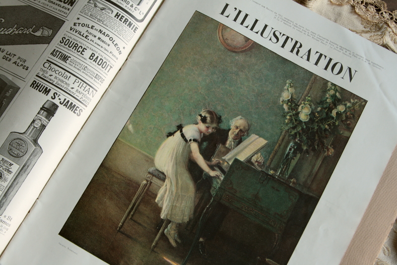 アンティーク雑誌 フランス 古書 L'ILLUSTRATION 【Antiques アンティーク雑誌 フランス 古書 L'ILLUSTRATION 【Antiques