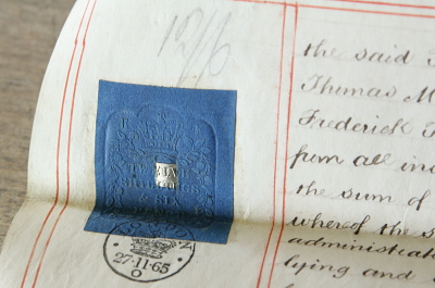 アンティーク書籍 イギリス 羊皮紙 契約書 カリグラフ