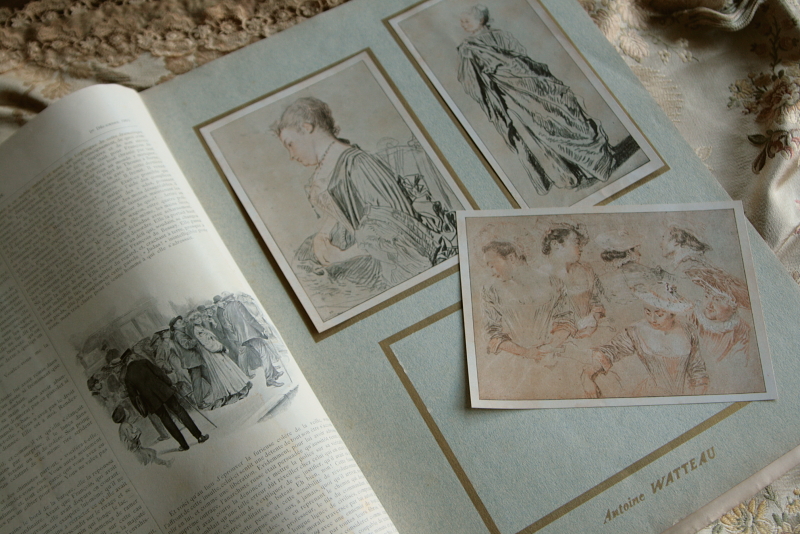 アンティーク雑誌 フランス 古書 L'ILLUSTRATION 【Antiques