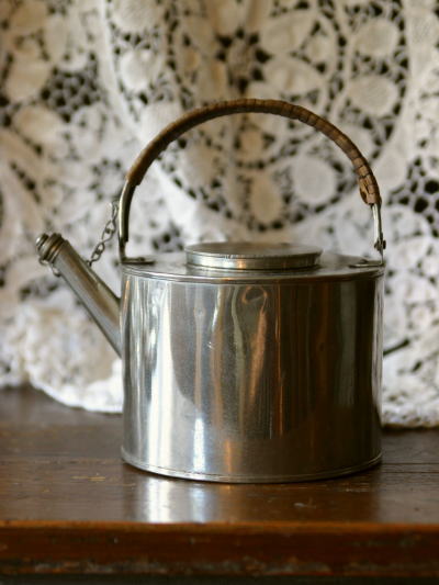 アンティークティーポット イギリス ピクニックセット