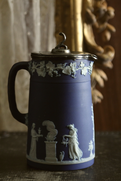 アンティークウエッジウッド ジャスパー ジャグ wedgwood