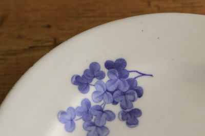 アンティークケーキプレート　イギリス　copeland and garrett spode