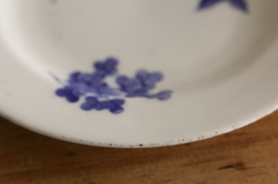 アンティークケーキプレート　イギリス　copeland and garrett spode