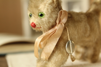 アンティークベア HERMANN ネコ ぬいぐるみ ヘルマン ドイツ 20180515