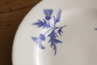 アンティークケーキプレート　イギリス　copeland and garrett spode