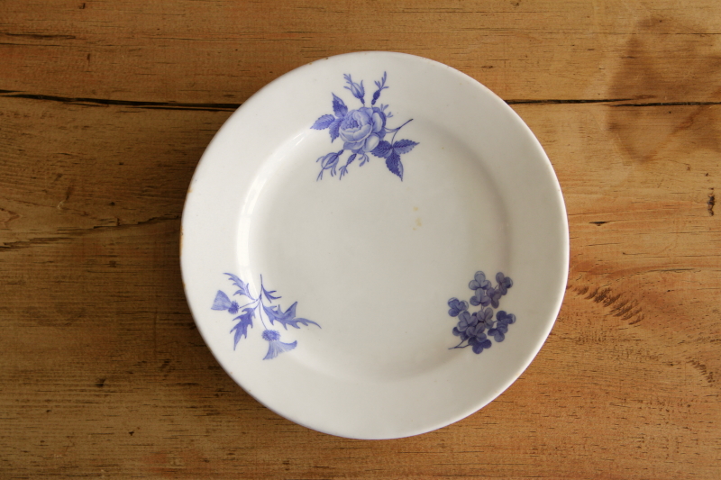 アンティークケーキプレート　イギリス　copeland and garrett spode