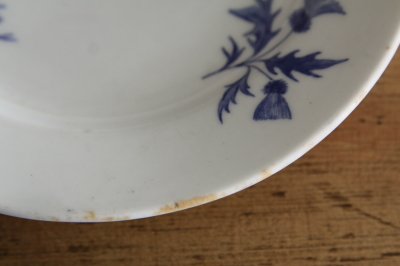 アンティークケーキプレート　イギリス　copeland and garrett spode