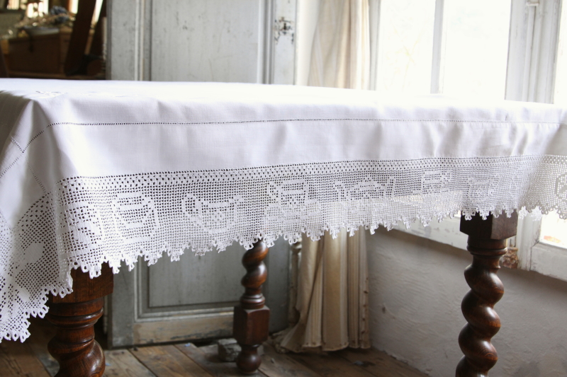 アンティークティータイムクロス アンティークティータイムクロス