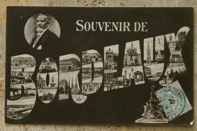 アンティークポストカード　フランス　スーベニール　PARIS