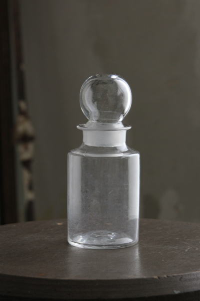 アンティーク実験具　ガラスボトル　研究室　イギリス