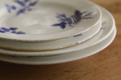 アンティークケーキプレート　イギリス　copeland and garrett spode